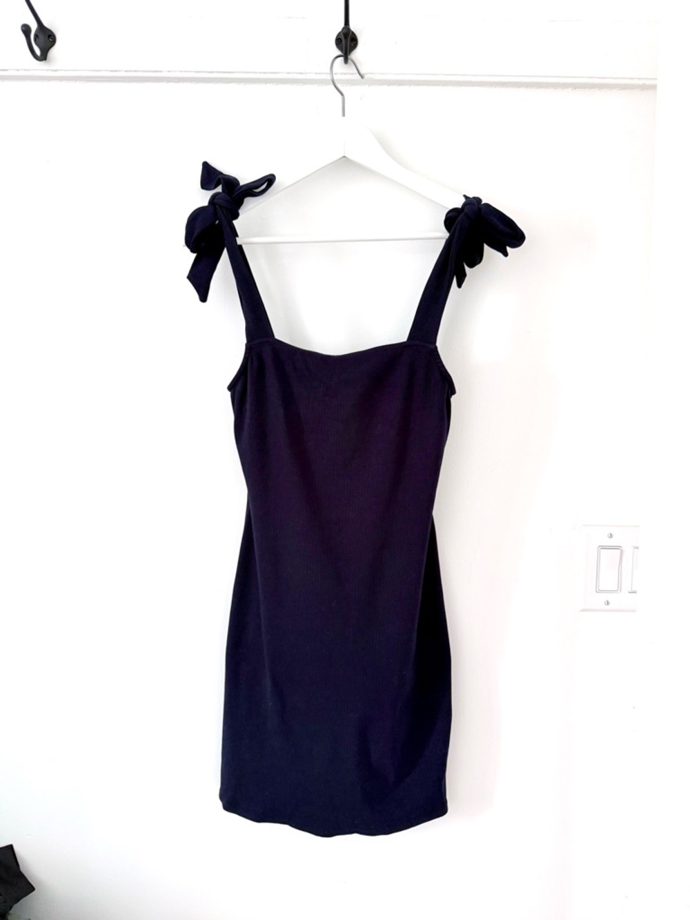 BNWT Sezane Evie Dress, navy, size US L - Picture 5 of 13
